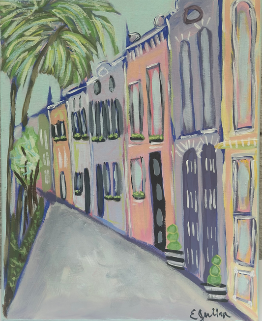 “Charleston”.  16 x 20